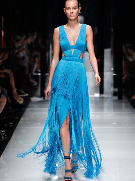 blue versus versace dress|Versace dresses for sale.